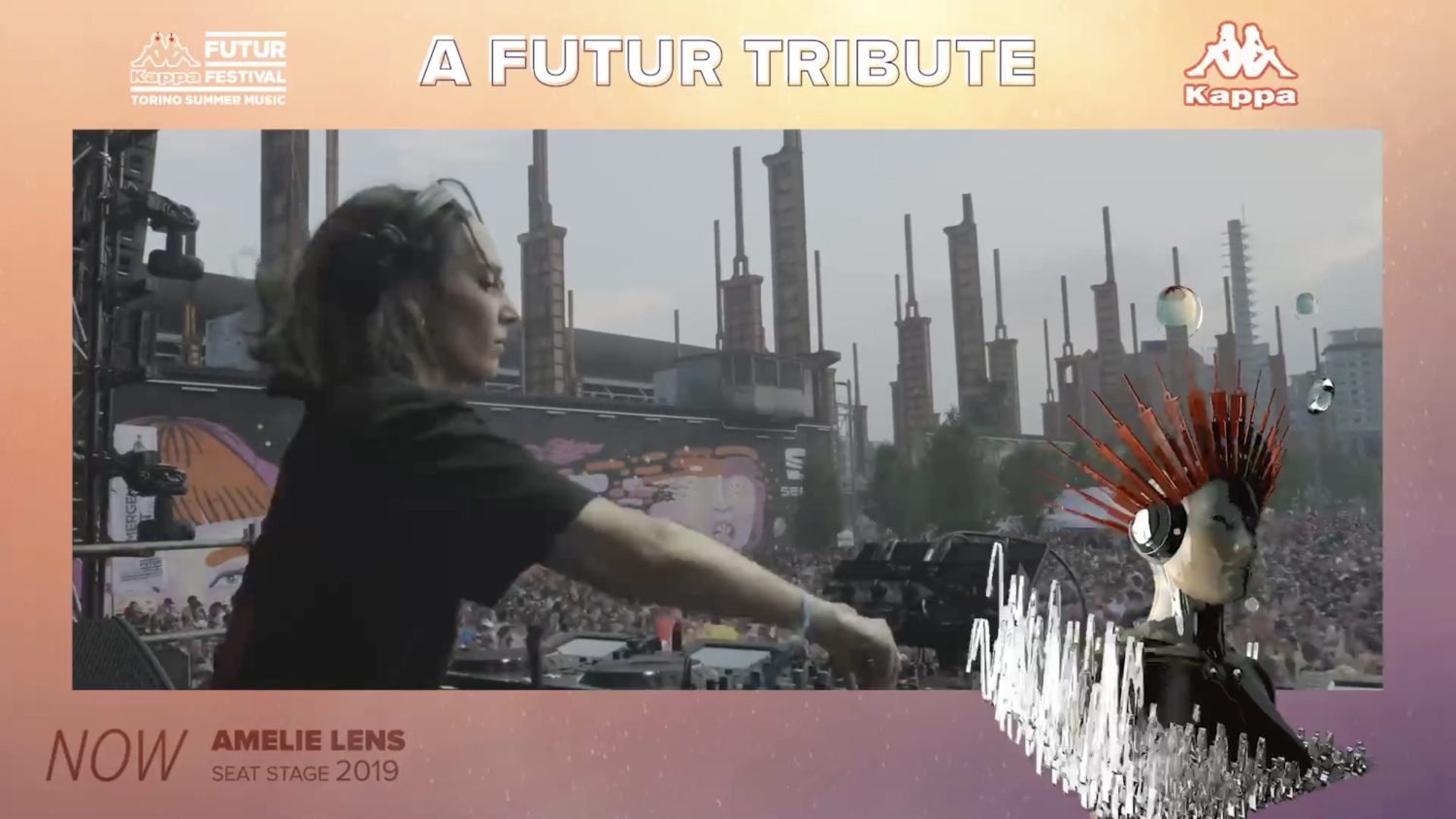 Kappa Futur Festival Amelie Lens streaming