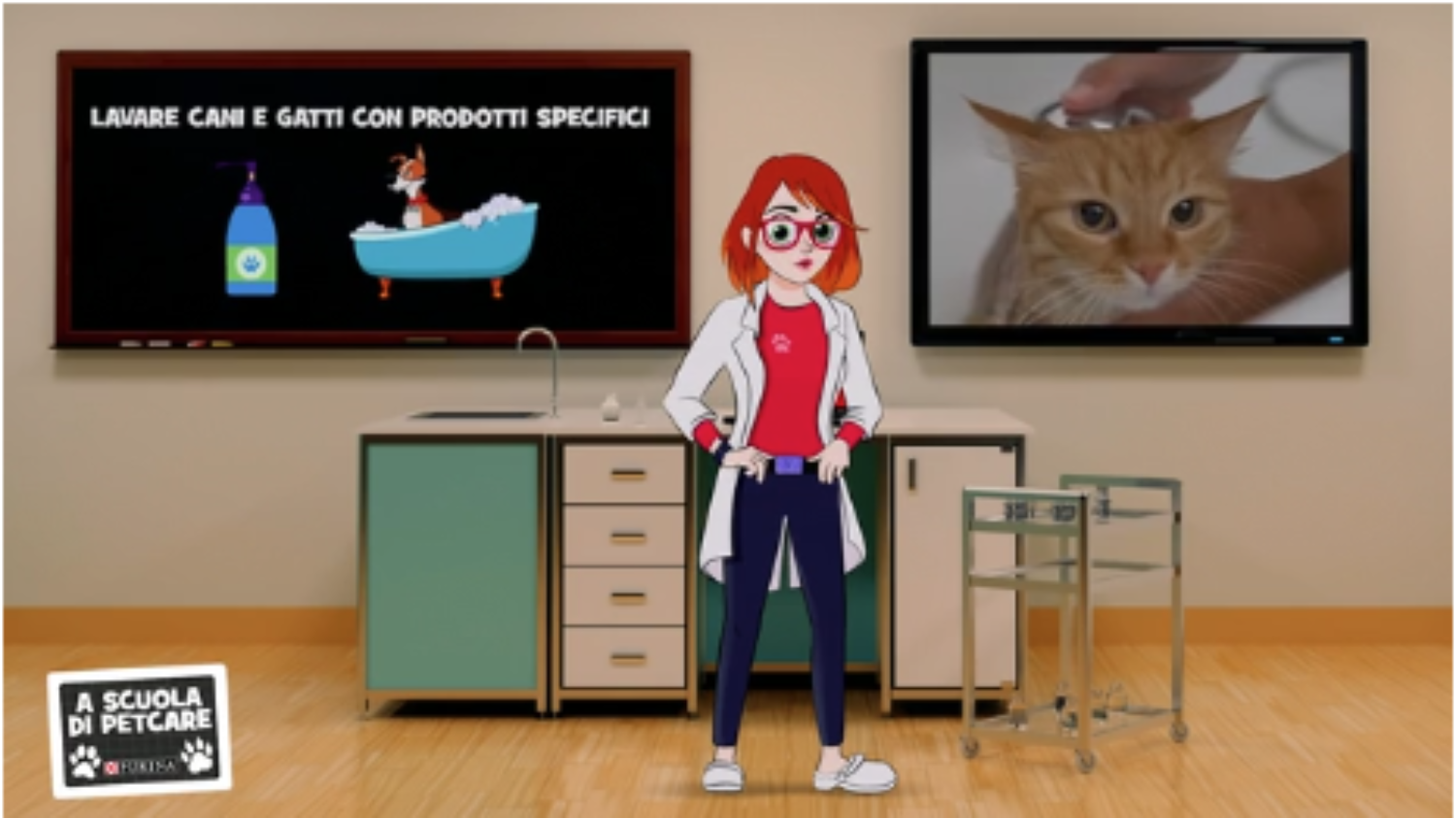 Purina Video Lezione A scuola di petcare