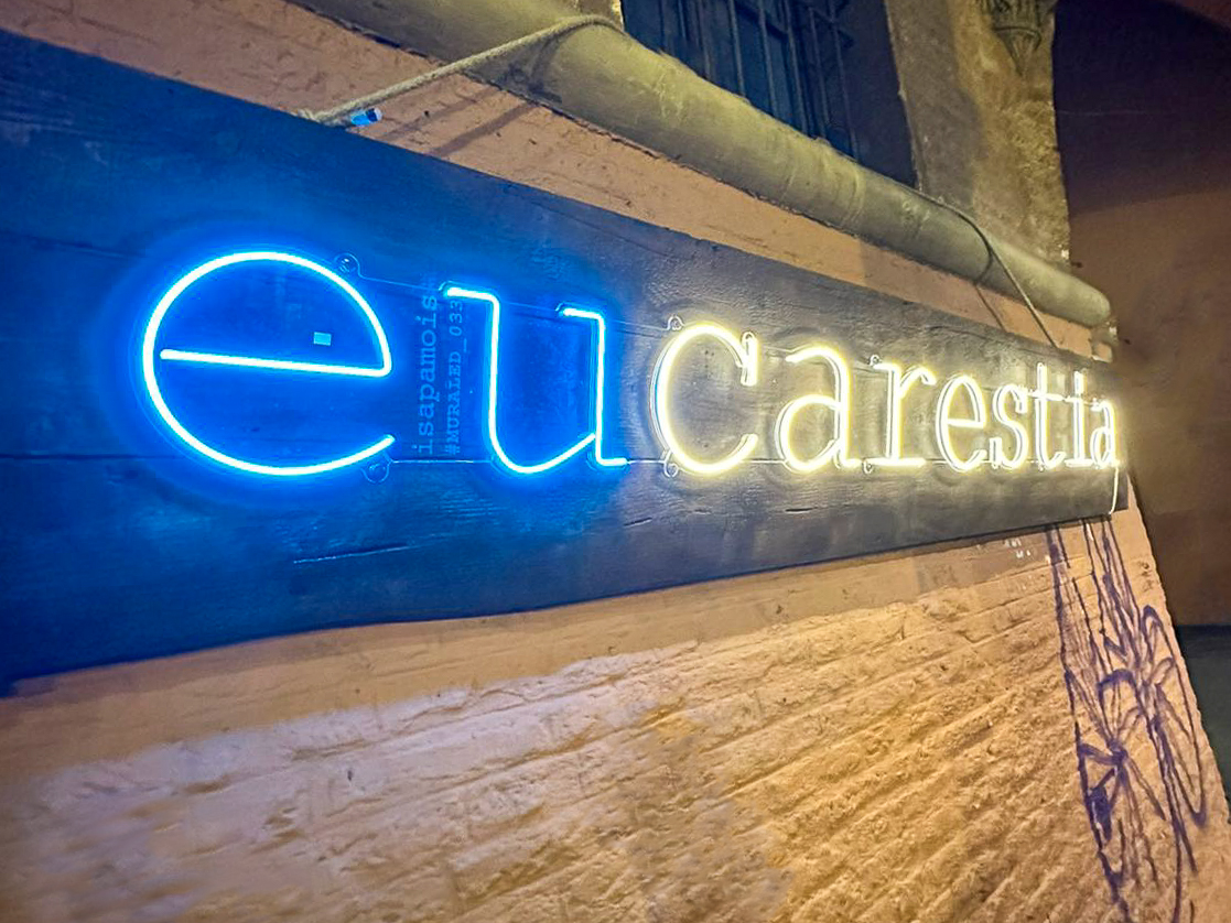 Installazione digitale EUcarestia- Muraled isapamois